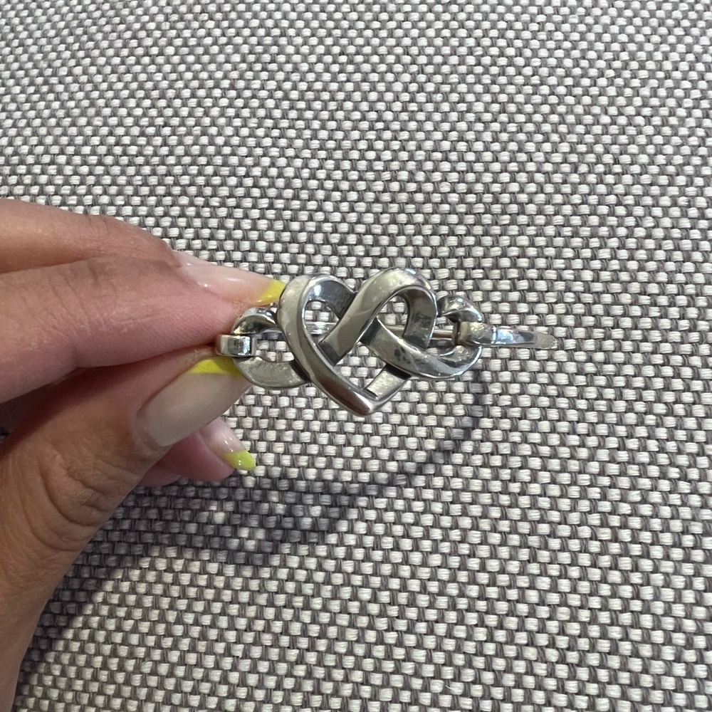 Retired heart knot bracelet